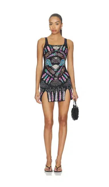 Oceanus Dream Shell Mini Dress | Thumbnail 1