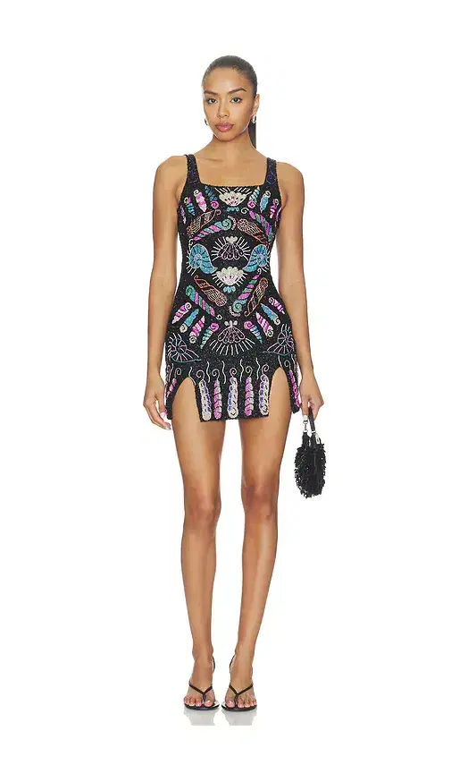 Oceanus Dream Shell Mini Dress
