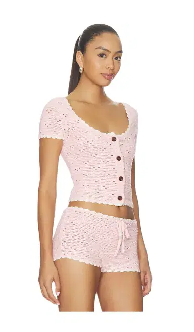 MAJORELLE Bernadette Short Sleeve Top | Thumbnail 2