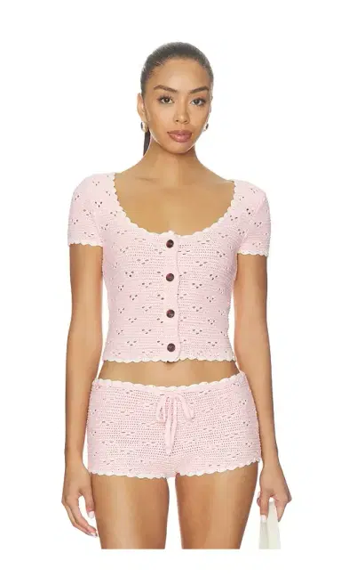 MAJORELLE Bernadette Short Sleeve Top | Thumbnail 1