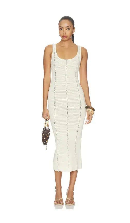 Tularosa Caleyna Faux Pearl Dress