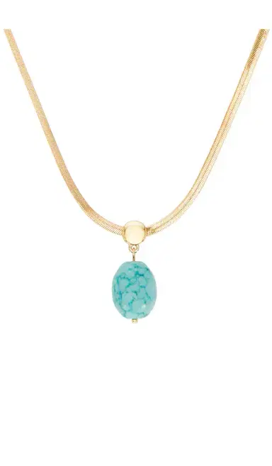 Ettika Turquoise Pendant Snake Chain | Thumbnail 2