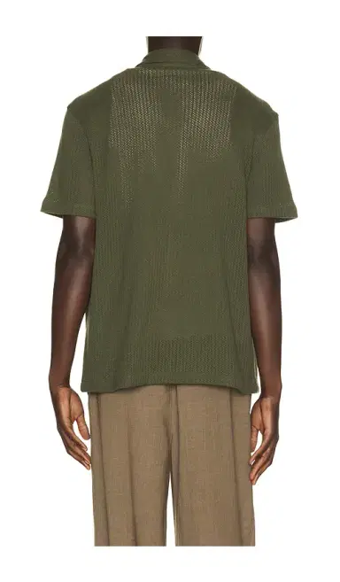Vince Pointelle Short Sleeve Button Down Shirt | Thumbnail 2 Vince Pointelle Short Sleeve Button Down Shirt | Thumbnail 2