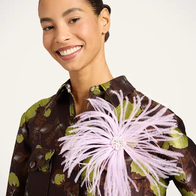 La DoubleJ Feather Pin