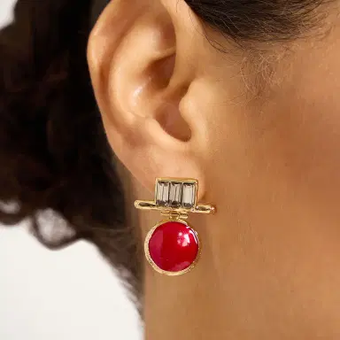 La DoubleJ Shen Loop Earrings | Thumbnail 2