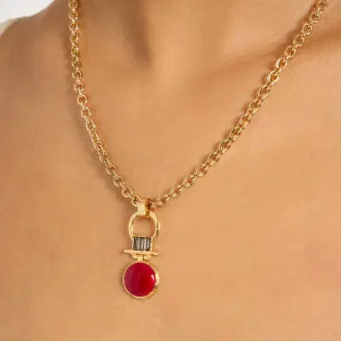 La DoubleJ Mini Shen Loop Necklace | Thumbnail 2