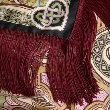 La DoubleJ Reversible Fringe Foulard 90 | Thumbnail 6 La DoubleJ Reversible Fringe Foulard 90 | Thumbnail 6