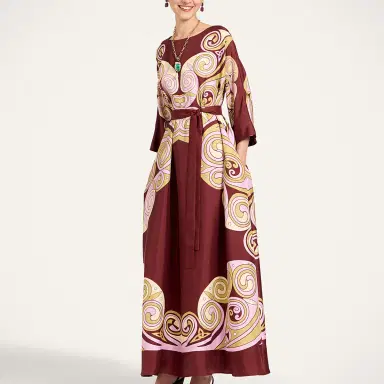 La DoubleJ Muumuu Dress Round Neck | Thumbnail 4 La DoubleJ Muumuu Dress Round Neck | Thumbnail 4