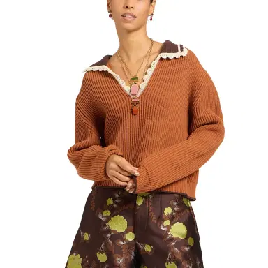 La DoubleJ Picket High Sweater | Thumbnail 1