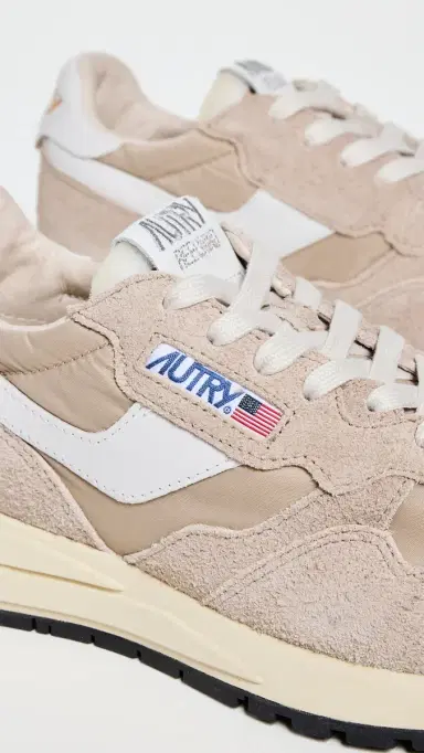 Autry Reelwind Low Sneakers Nylon/Crack Wh/Wht Pep 38 | Thumbnail 6 Autry Reelwind Low Sneakers Nylon/Crack Wh/Wht Pep 38 | Thumbnail 6