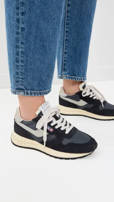 Autry Reelwind Low Sneakers Nylon/Crack White/Black 39 | Thumbnail 3 Autry Reelwind Low Sneakers Nylon/Crack White/Black 39 | Thumbnail 3