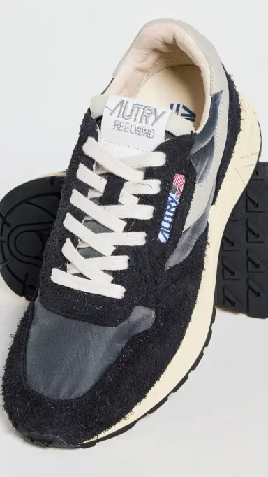 Autry Reelwind Low Sneakers Nylon/Crack White/Black 39 | Thumbnail 6 Autry Reelwind Low Sneakers Nylon/Crack White/Black 39 | Thumbnail 6