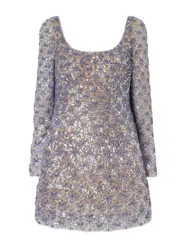 Oscar de la Renta Crystal-embellished Mini Dress | Thumbnail 1