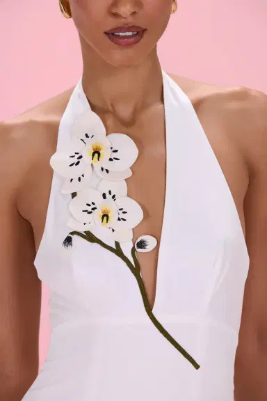 PatBo BLOSSOM POPLIN ORCHID MIDI DRESS | Thumbnail 2 PatBo BLOSSOM POPLIN ORCHID MIDI DRESS | Thumbnail 2