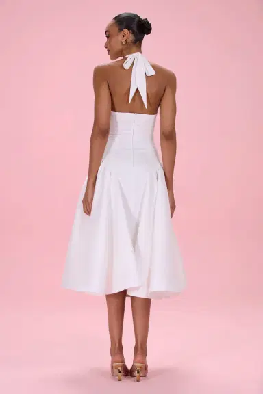 PatBo BLOSSOM POPLIN ORCHID MIDI DRESS | Thumbnail 4 PatBo BLOSSOM POPLIN ORCHID MIDI DRESS | Thumbnail 4