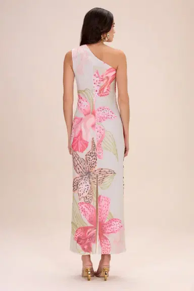 PatBo ORCHID BLOOM BEADED TULLE MAXI DRESS GREEN | Thumbnail 3 PatBo ORCHID BLOOM BEADED TULLE MAXI DRESS GREEN | Thumbnail 3