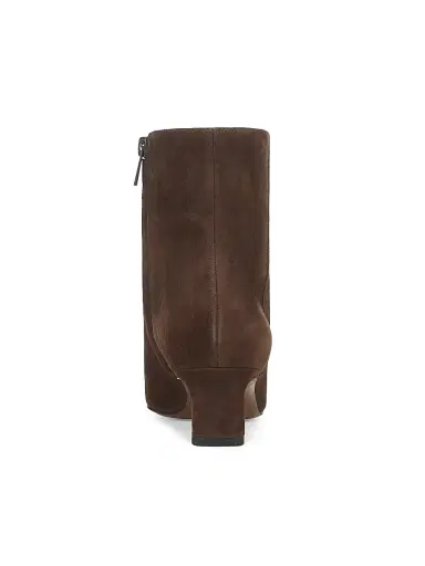 Vince Women's Lilith 45MM Suede Short Booties - Cacao Brown - Size 11 | Thumbnail 3