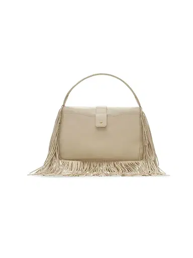Burberry Women's Rider Medium Leather Top Handle Bag - Soap | Thumbnail 3
