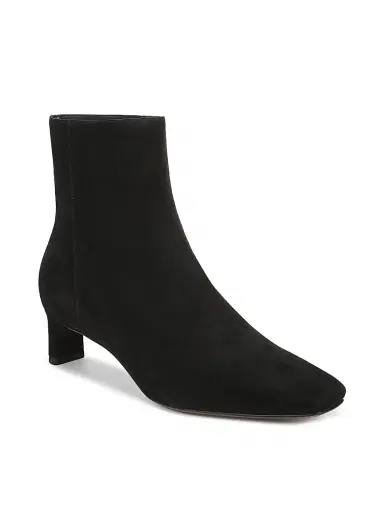 Vince Women's Lilith 45MM Suede Ankle Boots - Black - Size 11 | Thumbnail 2