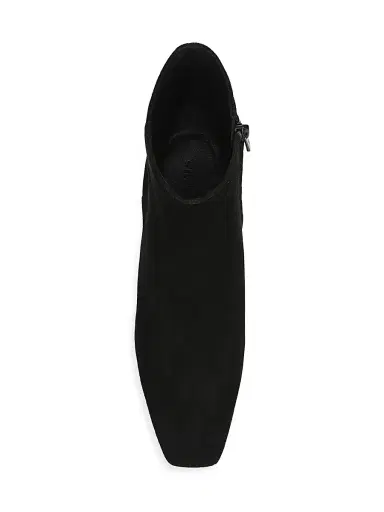 Vince Women's Lilith 45MM Suede Ankle Boots - Black - Size 11 | Thumbnail 4