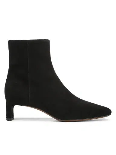 Vince Women's Lilith 45MM Suede Ankle Boots - Black - Size 11 | Thumbnail 1