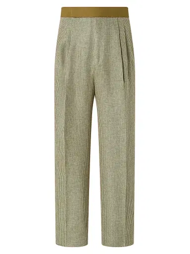 Zegna Men's Crossover Linen Wool and Silk Pants | Thumbnail 1 Zegna Men's Crossover Linen Wool and Silk Pants | Thumbnail 1