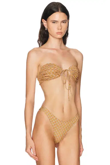 Heavy Manners Ruched Bandeau Bikini Top | Thumbnail 2 Heavy Manners Ruched Bandeau Bikini Top | Thumbnail 2