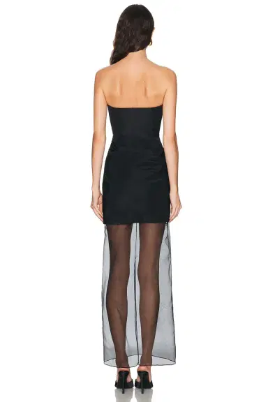 Carolina Herrera Strapless Draped Gown | Thumbnail 4 Carolina Herrera Strapless Draped Gown | Thumbnail 4