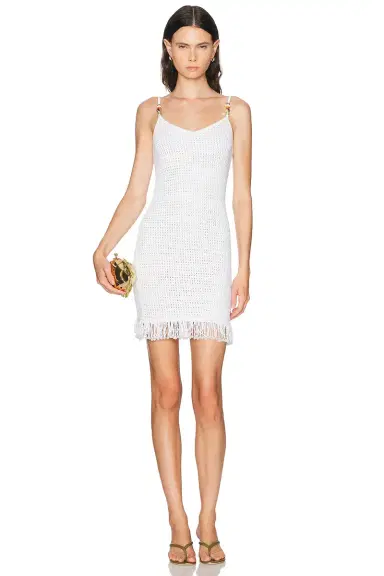 Casablanca Fringe Mini Dress | Thumbnail 1 Casablanca Fringe Mini Dress | Thumbnail 1
