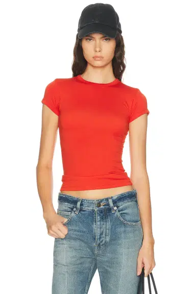 GRLFRND Crew Neck Slim Fit Tee | Thumbnail 1