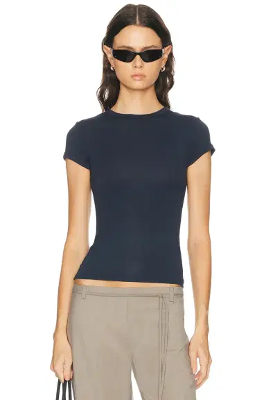 GRLFRND Crew Neck Slim Fit Tee | Thumbnail 1
