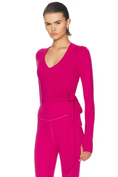 Splits59 Bella Airweight Lite Wrap Top | Thumbnail 2 Splits59 Bella Airweight Lite Wrap Top | Thumbnail 2