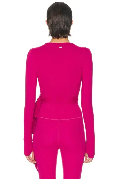 Splits59 Bella Airweight Lite Wrap Top | Thumbnail 3 Splits59 Bella Airweight Lite Wrap Top | Thumbnail 3