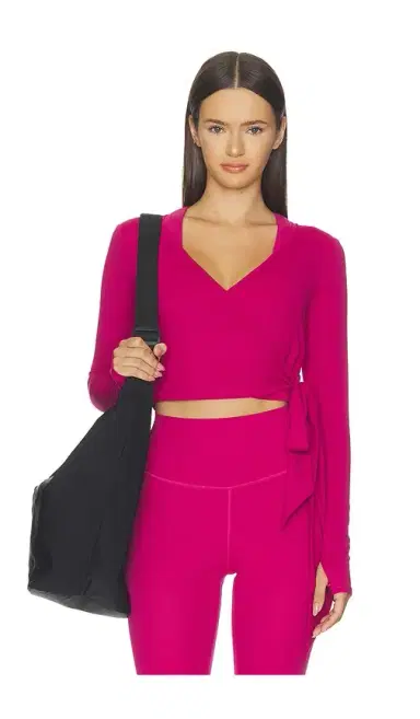 Splits59 Bella Airweight Lite Wrap Top | Thumbnail 5 Splits59 Bella Airweight Lite Wrap Top | Thumbnail 5