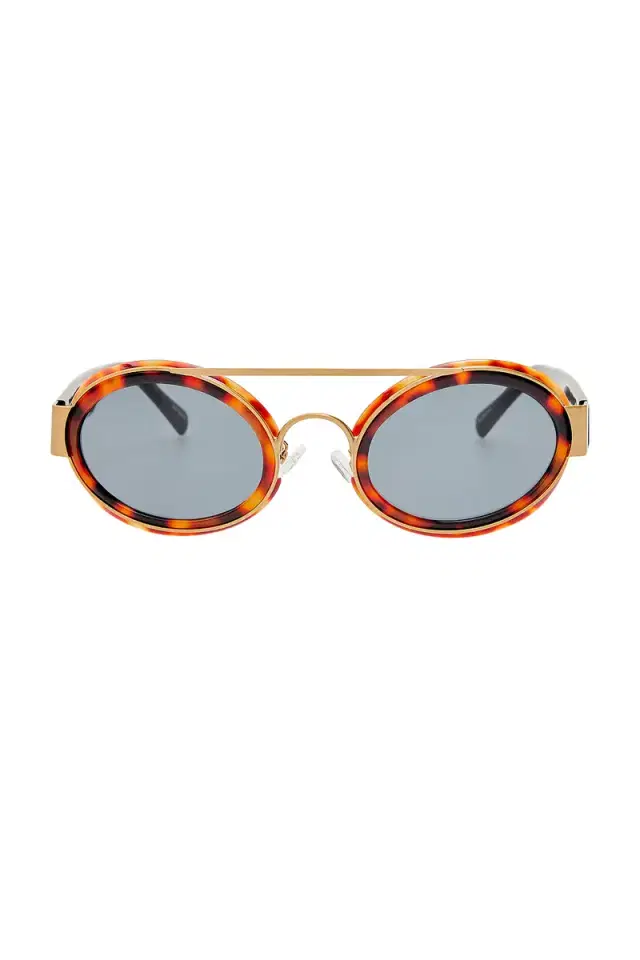 Dries Van Noten Oval Sunglasses
