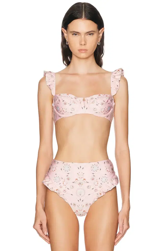 Agua by Agua Bendita Kiwi Bikini Top