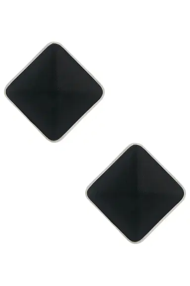 Givenchy Sculpted Asymmetric Leather Earrings | Thumbnail 1 Givenchy Sculpted Asymmetric Leather Earrings | Thumbnail 1