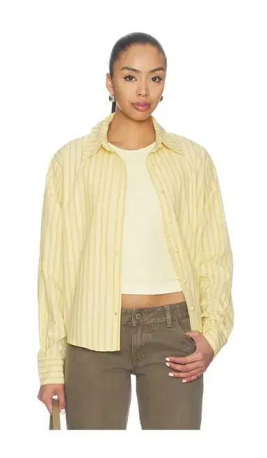 ALL THE WAYS Julie Button Up Top | Thumbnail 1