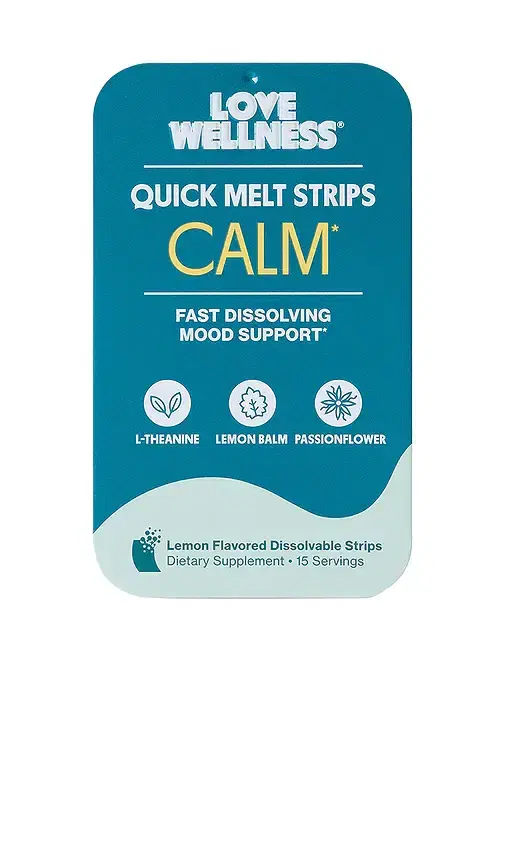 Love Wellness Quick Melt Strips Calm