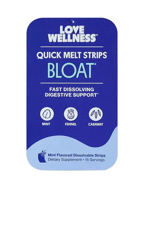 Love Wellness Quick Melt Strips Bloat