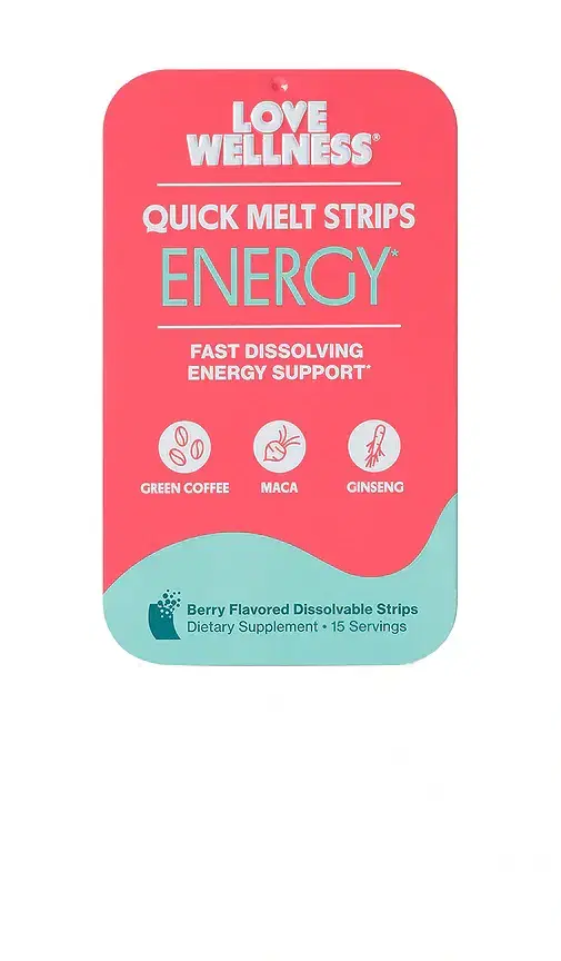 Love Wellness Quick Melt Strips Energy