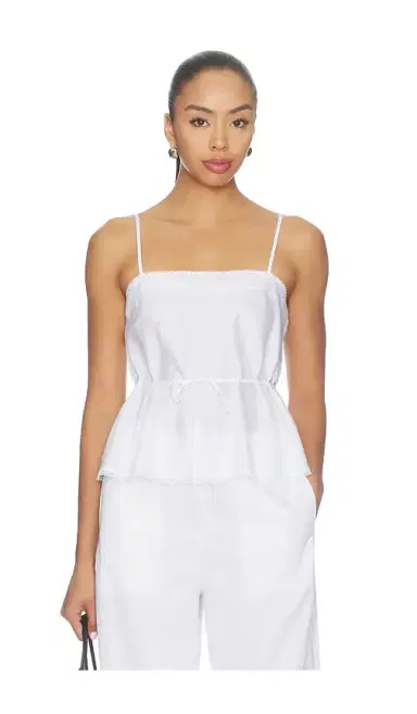 LESET Yoko Lace Tank Top | Thumbnail 1