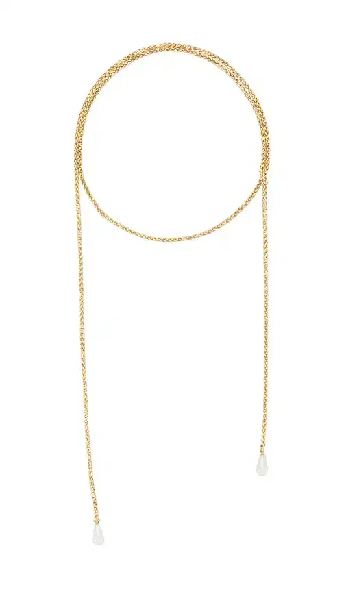SHASHI Rope Chain Scarf Necklace