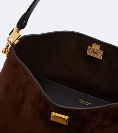 Dolce & Gabbana Vittoria Large suede tote bag | Thumbnail 3 Dolce & Gabbana Vittoria Large suede tote bag | Thumbnail 3