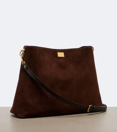 Dolce & Gabbana Vittoria Large suede tote bag | Thumbnail 4 Dolce & Gabbana Vittoria Large suede tote bag | Thumbnail 4
