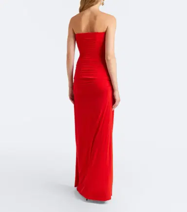 Alex Perry Gathered ruched jersey gown | Thumbnail 3
