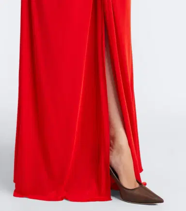 Alex Perry Gathered ruched jersey gown | Thumbnail 5
