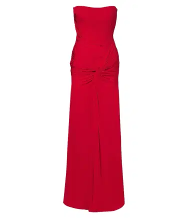Alex Perry Gathered ruched jersey gown | Thumbnail 1