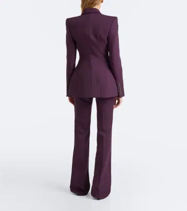 Alex Perry Virgin wool flared pants | Thumbnail 3 Alex Perry Virgin wool flared pants | Thumbnail 3