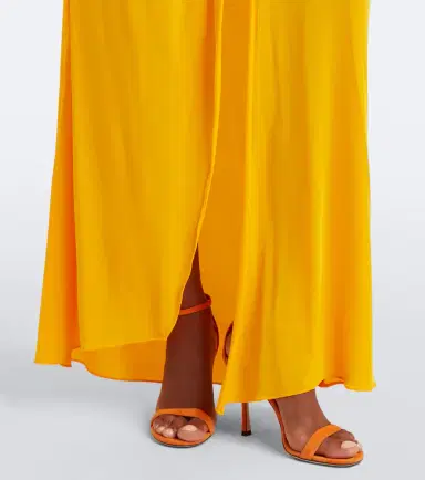 Alex Perry Draped halterneck jersey gown | Thumbnail 3